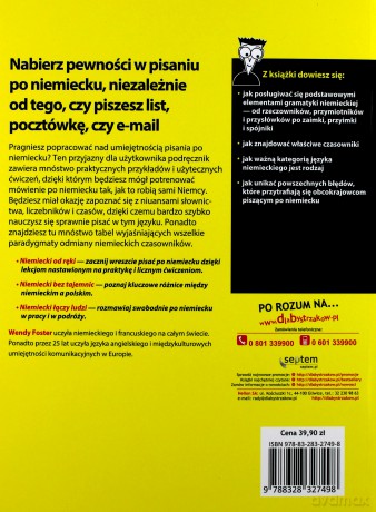 Niemiecki dla bystrzaków. Poziom średnio-zaawansowany - Wendy Foster [KSIĄŻKA]