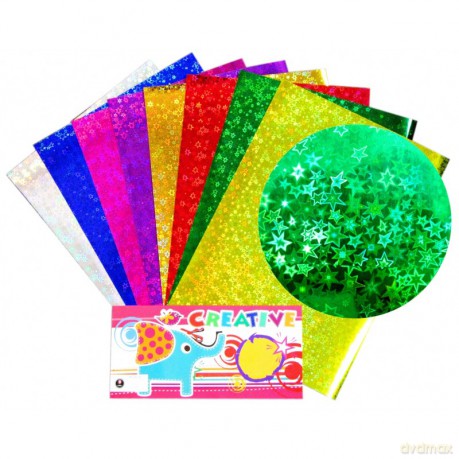 Papier dekoracyjny hologramowy
