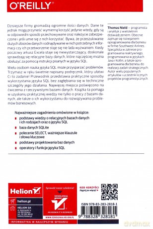 Pierwsze kroki z SQL. Praktyczne podejście dla początkujących - Thomas Nield [KSIĄŻKA]