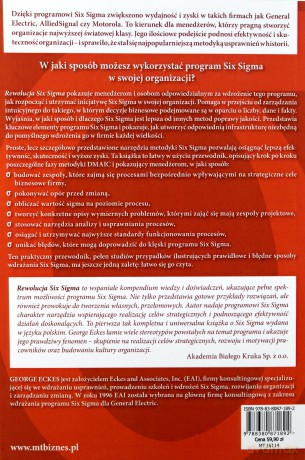 Rewolucja. Six sigma - George Eckes [KSIĄŻKA]