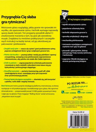 Rytm i technika gry na gitarze dla bystrzaków - Desi Serna [KSIĄŻKA]