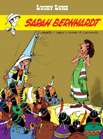 Sarah Bernhardt. Lucky Luke (Tom 49) - Xavier Fauche [KOMIKS]