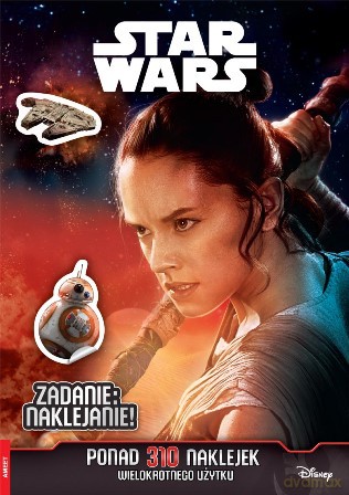 Star Wars. Zadanie naklejanie [KSIĄŻKA]