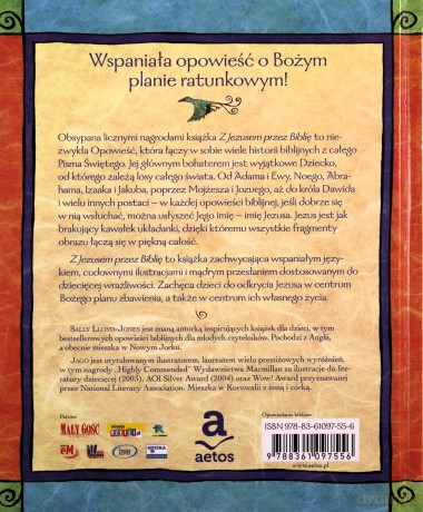 Z Jezusem przez Biblię. W każdej opowieści słychać Jego imię - Sally Lloyd-Jones [KSIĄŻKA]