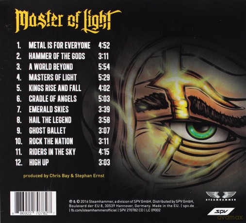 Freedom Call: Master of Light [CD]