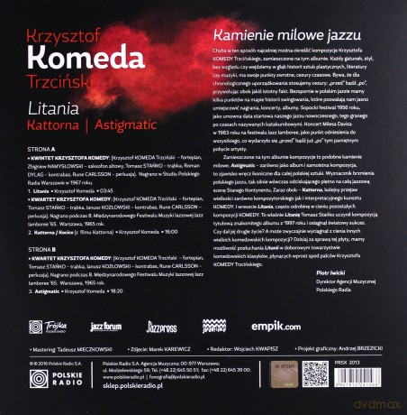 Krzysztof Komeda Trzciński: Krzysztof Komeda Trzciński w Polskim Radiu Litania [Winyl]