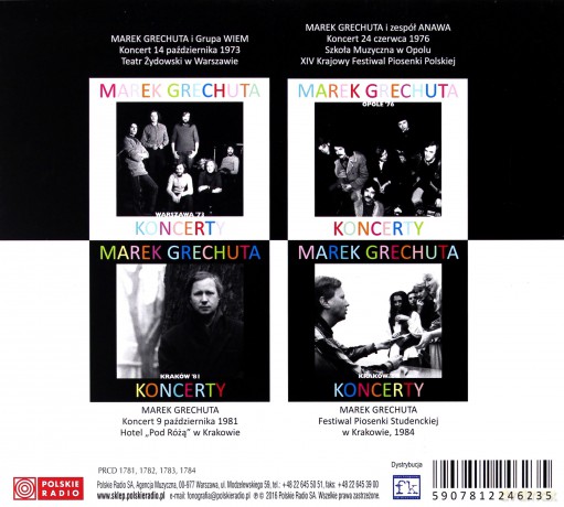 Marek Grechuta: Koncerty [4CD]