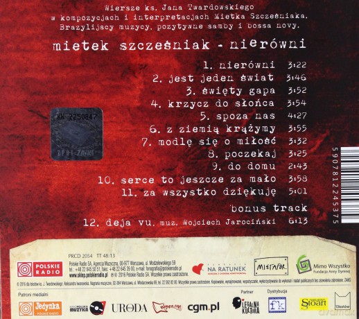 Mietek Szcześniak: Nierówni [CD]