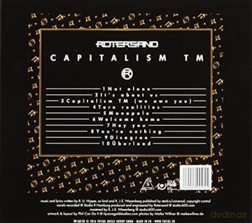 Rotersand: Capitalism TM [CD]