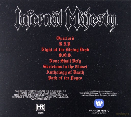 Infernal Majesty: None Shall Defy [CD]