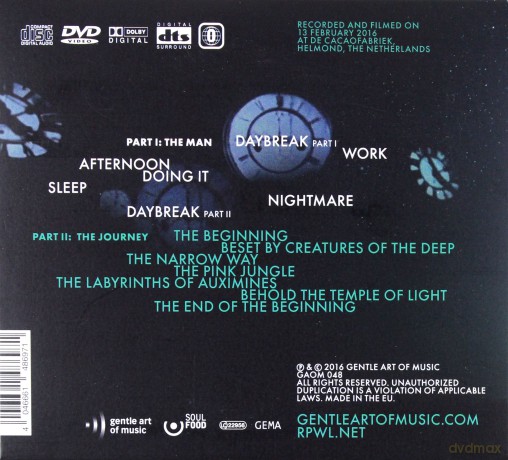 Rpwl: Plays Pink Floyd's The Man And The Journey [DVD]+[CD]