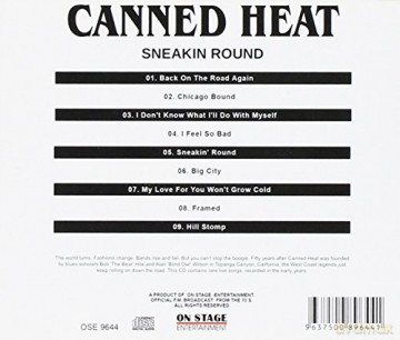 Canned Heat: Sneakin Round [CD]