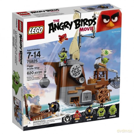 LEGO Angry Birds Statek piracki świnek (75825) [KLOCKI]