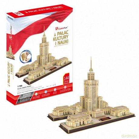 CUBICFUN PUZZLE 3D Palac Kultury i Nauki 144 el. [PUZZLE]