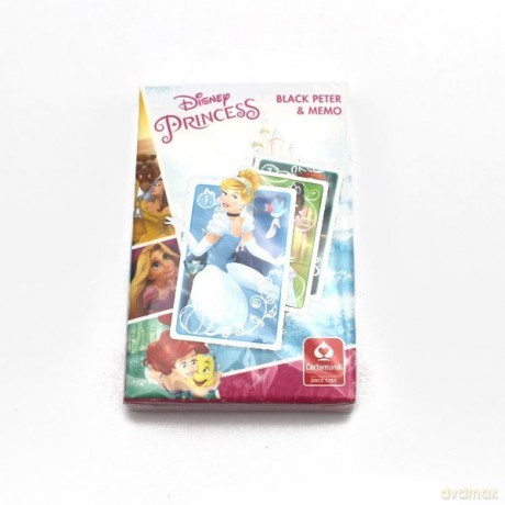 Czarny Piotruś Memo - Disney Princess [KARTY]
