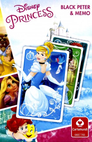 Czarny Piotruś Memo - Disney Princess [KARTY]
