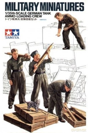German Tank Ammo-Loading Crew