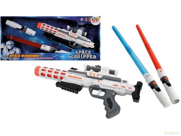 Karabin + 2 miecze kosmiczne