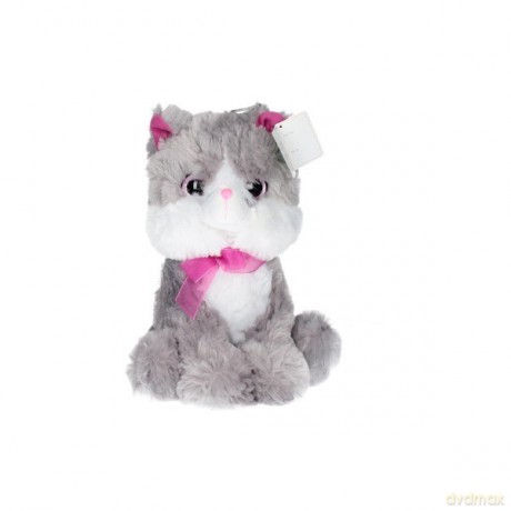 Kot Bazyli 30 cm, szary