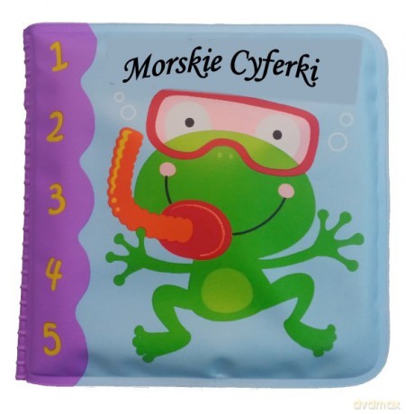 Morskie cyferki książeczka do kąpieli