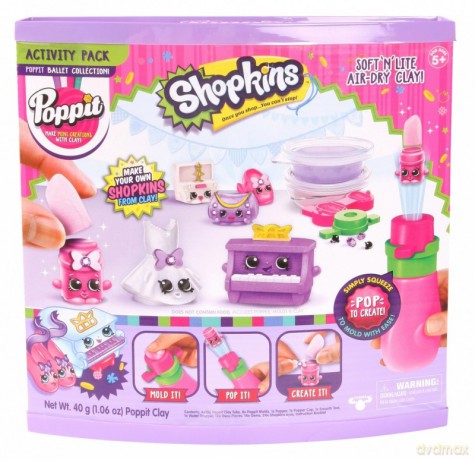 POPPIT Zestaw Shopkins balet
