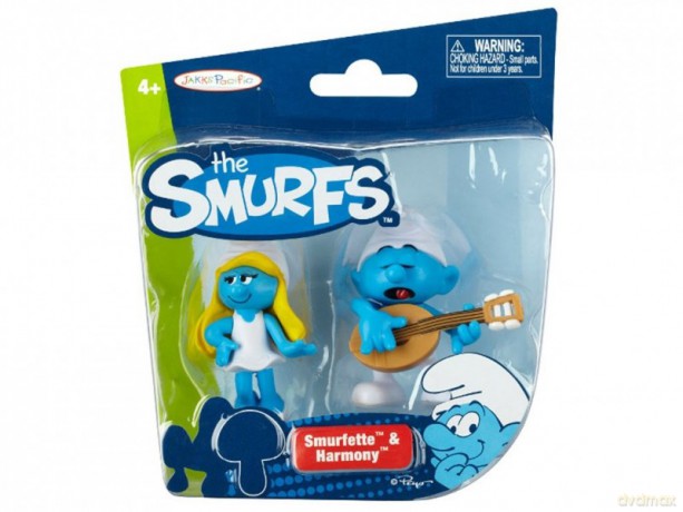SMURFS Klasyczne figurki 2-pack, 12 zestawów [FIGURKA]
