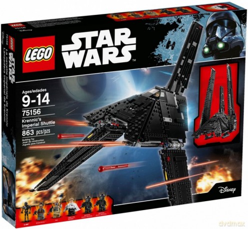 LEGO Star Wars Imperialny wahadłowiec Krennica (Gwiezdne Wojny) (75156) [KLOCKI]