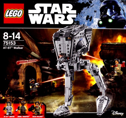 LEGO Star Wars Machina krocząca AT-ST (Gwiezdne Wojny) (75153) [KLOCKI]