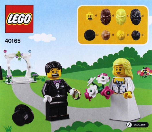 LEGO Upominkowy zestaw ślubny (558016) [KLOCKI]