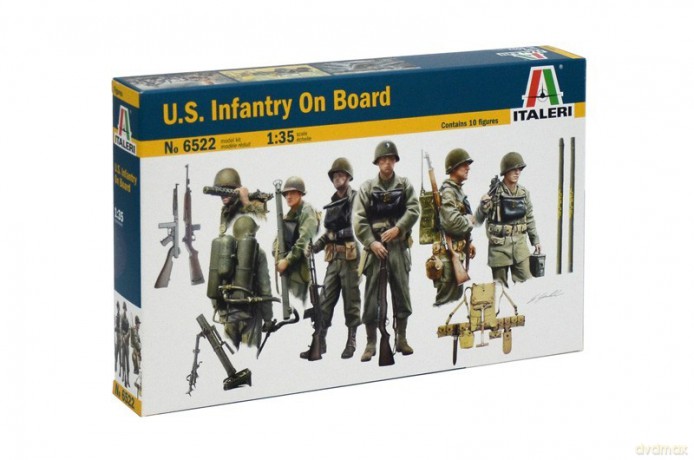 US Infantry on board