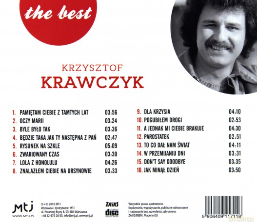 Krzysztof Krawczyk: Best Rysunek na szkle [CD]