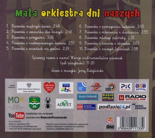 Orkiestra Dni Naszych: Piosenki mądrych dzieci [CD]