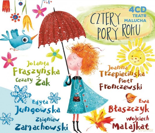 Teatr Malucha - Cztery pory roku - Wiosna, Lato, Jesień, Zima - BOX [4CD]