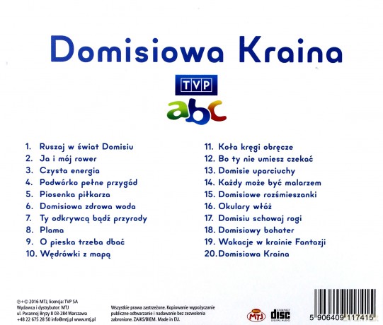 Domisie: Domisiowa kraina [CD]