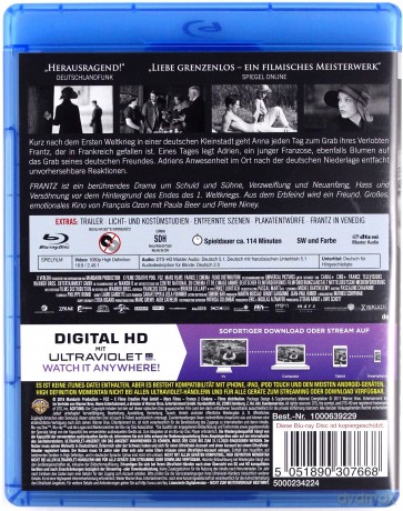 Frantz [Blu-Ray]