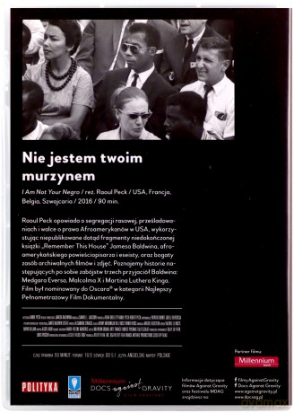 Nie jestem twoim murzynem [DVD]
