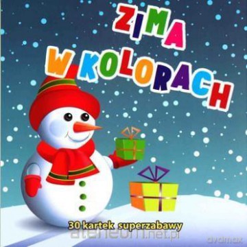 30 kartek superzabawy. Zima w kolorach [KSIĄŻKA]