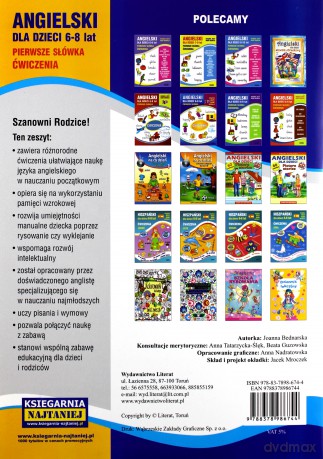 Angielski dla dzieci z.01 6-8 lat [KSIĄŻKA]