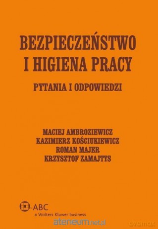 Bezpieczeństwo i Higiena Pracy [KSIĄŻKA]