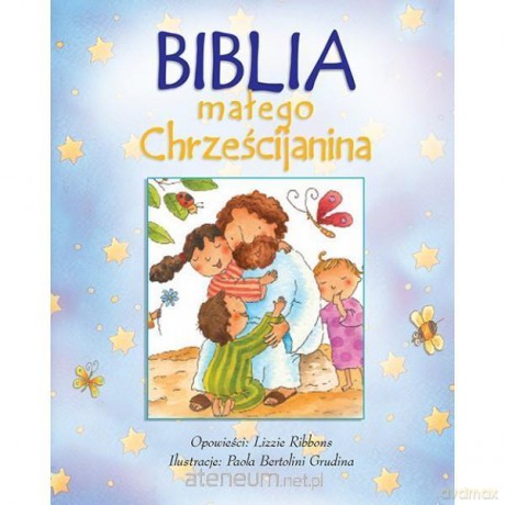 Biblia małego chrześcijanina niebieska - Lizzie Ribbonz [KSIĄŻKA]