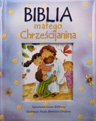Biblia małego chrześcijanina niebieska - Lizzie Ribbonz [KSIĄŻKA]