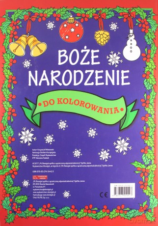 Boże Narodzenie do kolorowania [KSIĄŻKA]