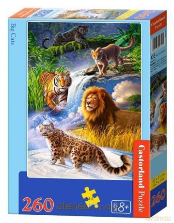 CASTOR 260 el. Duże koty [PUZZLE]