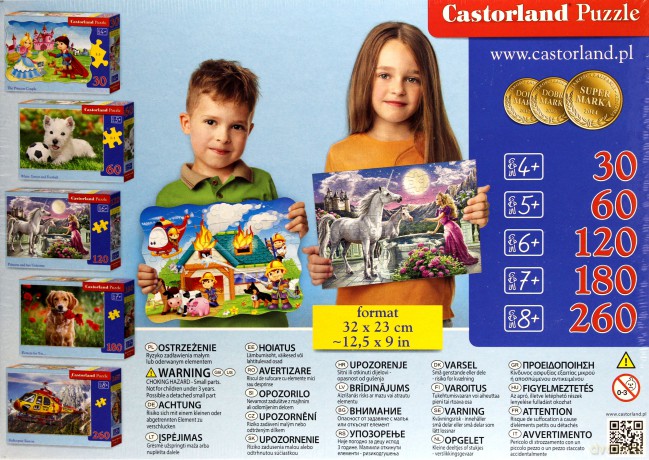 CASTOR 260 el. Zimowe konie [PUZZLE]