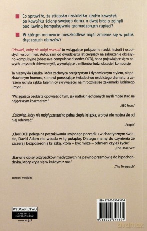 Człowiek, który nie mógł przestać - David Adam [KSIĄŻKA]