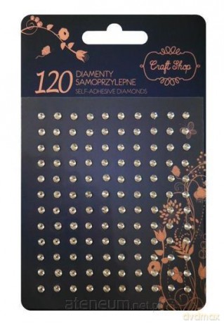 Diamenty samoprzylepne 120 sztuki