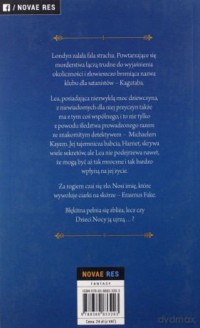 Dzieci nocy (Tom 1) Błękitna pełnia - Unity Blair [KSIĄŻKA]