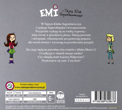 Emi i Tajny Klub Superdziewczyn (Tom 7) - Agnieszka Mielech [AUDIOBOOK]