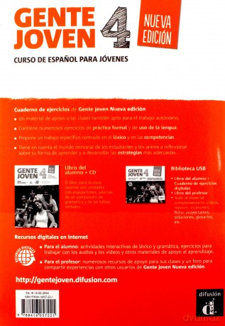Gente Joven 4 Nueva Edicion ćwiczenia [KSIĄŻKA]