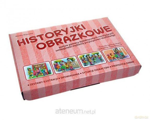 Historyjki obrazkowe. Zestaw pomocy dydaktycznych [KSIĄŻKA]